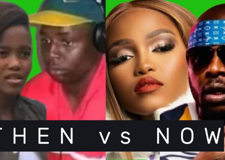 Amapiano artist Then and Now.