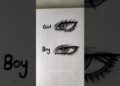 Eyes tutorial ✨#art #drawing #howtodraw #eyes #shorts #artist