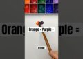 90% Of Artists Don’t Know This Trick-How To Mix Burnt Sienna #shorts