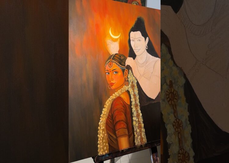 WhatsApp ✅9516669295 me to buy my painting #lavinagar #painting #artwork #art #harharmahadev