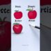 How to draw an apple🤔😱 #shorts #craft #art #drawing #crafts #satisfying