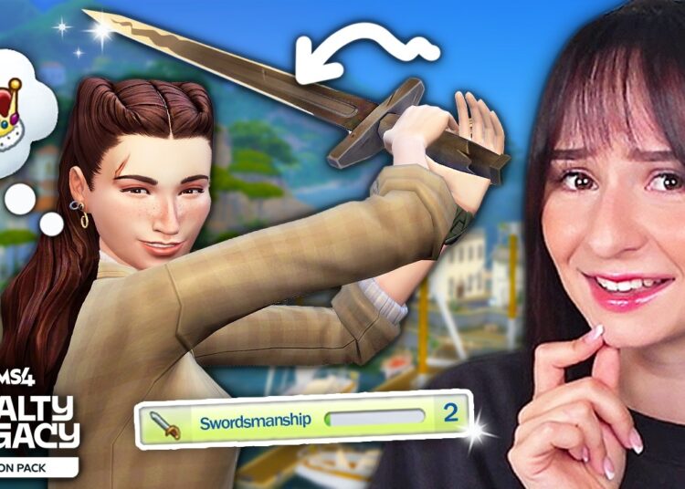 I tried a RAGS TO ROYALTY challenge in The Sims 4
