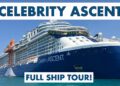 Celebrity Ascent Ship Tour – a Work of ART at Sea