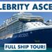 Celebrity Ascent Ship Tour – a Work of ART at Sea