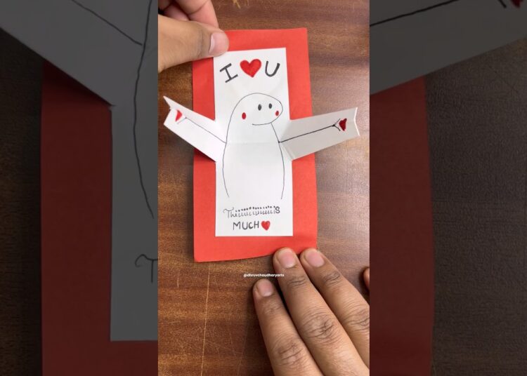 Share to her!🥰 #Shorts #YouTubeShorts #Valentine #CuteGift #Viral #giftideas #GiftCard #Artist