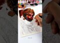 Why people hate good artists 😔🥲 #hanuman  #hanumanji #drawing #painting #god