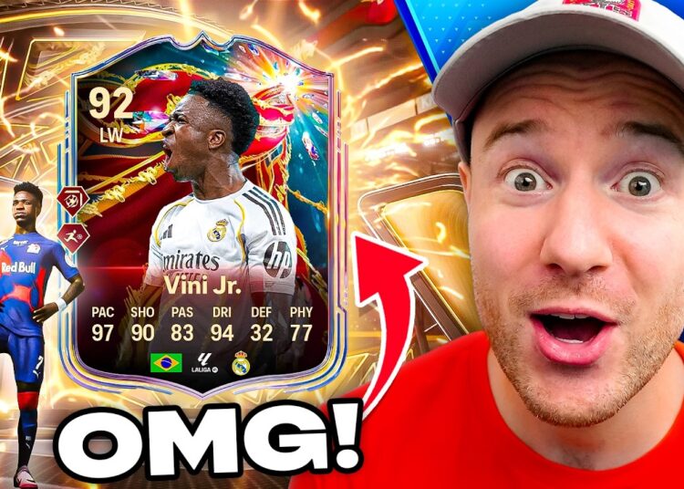 I CAN’T BELIEVE IT… Knockout Royalty Vini Jr PACKED 😲 | FC 26 RTG #77