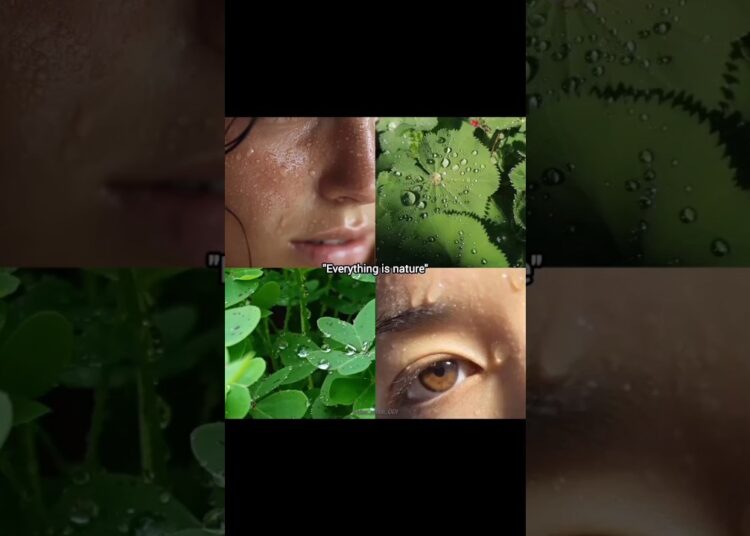 ​Pov: Nature is the best artist and you are the canvas🍃✨​#shorts