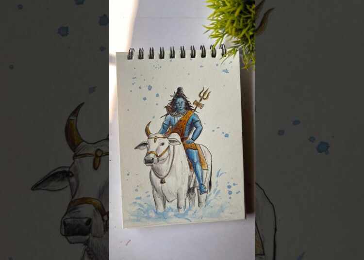 Mahadev Hai To Sab Kuch Mumkin Hai 🙏🏻 #shorts #art #mahadev #artist