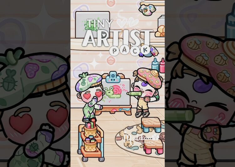 TINY ARTIST PACK | AVATAR WORLD #shorts #avatarworld