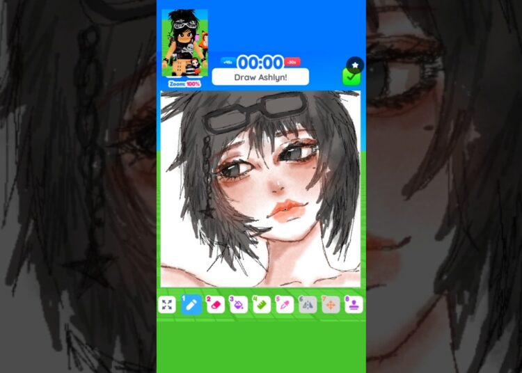 Draw me on ROBLOX✨♥️(pt.143) #roblox #robloxdrawing​#artist
