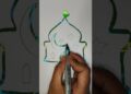 barkate Ramzan.. mubarak ho..🕋❤️🕋🕋🤲❤️ drawing artist #ytshorts #shortvideo #falak #youtuberchannel