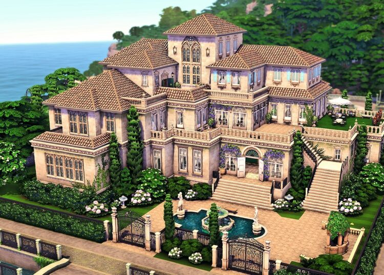 Massive Royal Family Palace | The Sims 4 Royalty & Legacy Speed Build