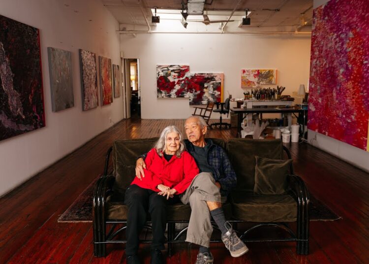 How a Painter Couple Spent 65 Years Together in an NYC Loft