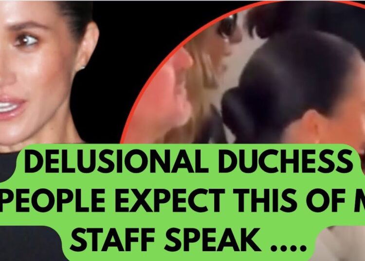 MEGHAN “PEOPLE EXPECT THIS OF ME” DUCHESS DELUSION #meghanmarkle #meghan #royal