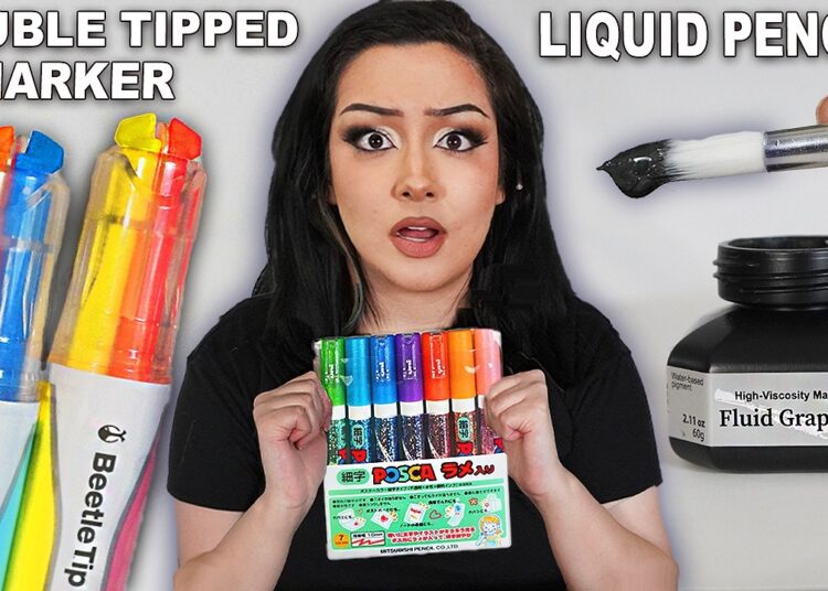 I Tested NEWLY Invented Art Supplies…