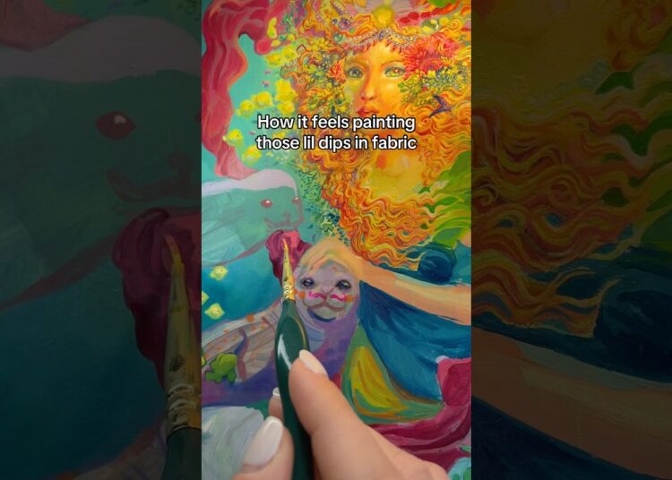 How does it ALWAYS look wrong pmo #wipartwork #artist #painter #oilpainting #painting #art #draw