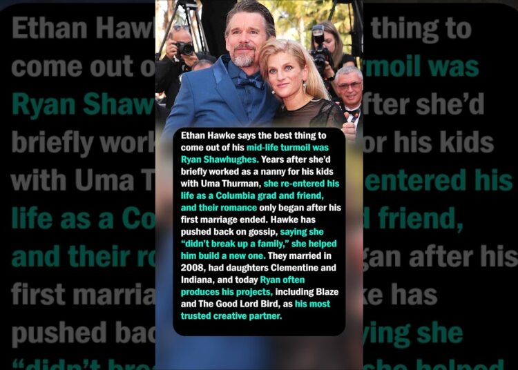 Ethan Hawke & Ryan Shawhughes Turned Gossip Into a Partnership