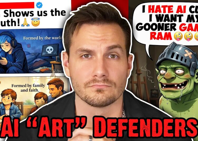 “AI Art Defenders” are Unhinged