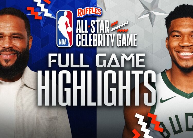 Team Anthony vs Team Giannis | Ruffles All-Star Celebrity Game