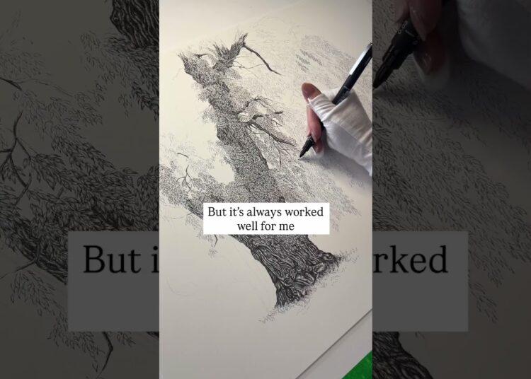 Perhaps the most controversial thing about my art #artist #penandink #drawing  #fineart
