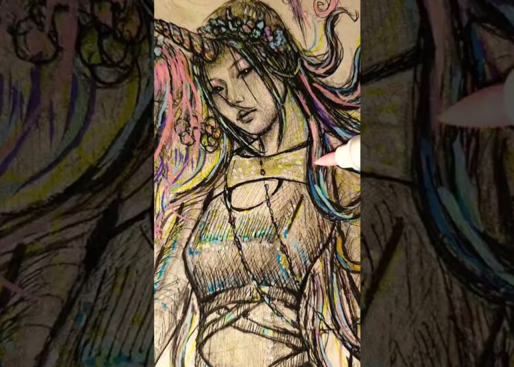 Yoonchae noticed my Art??