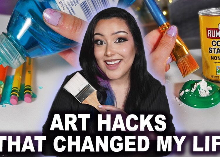 20 LIFE CHANGING Art Hacks That *ACTUALLY* Work