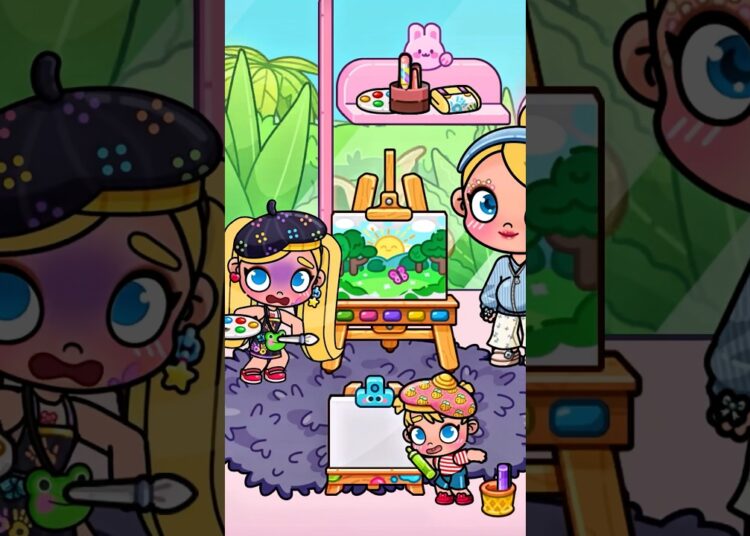 TINY ARTIST #avatarworld #pazu