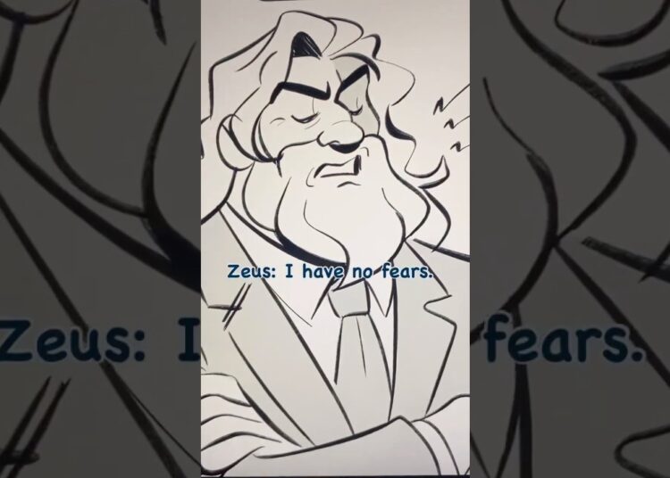#percyjackson #pjo #greekmythology #zeus #drawing #funny #animation #shorts #artist #ads #art #fyp