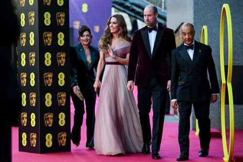 Stars and royals gather for the BAFTA film awards, with 'One Battle' and 'Sinners' leading the race