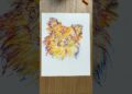 Chihuahua Art! #dogartists #dogartwork #dogart #dogdrawing #scribbleart #colorfulart #lineart