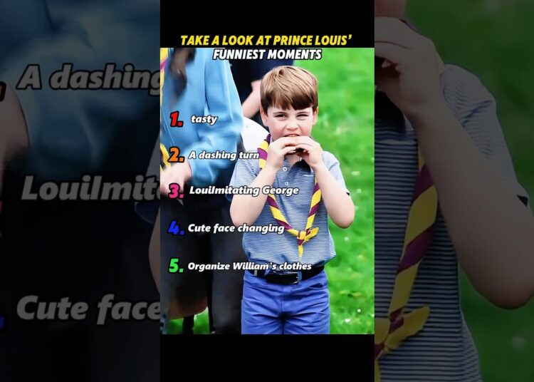 Take a Look at Prince Louis’ Funniest Moments. #royal #youtube