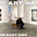 NYC Upper East Side Art Walk: Modern Masters, Sotheby’s, Contemporary Exhibits Gagosian + White Cube