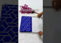 Royal Blue Colour Banarasi Khaddi Georgette Saree #royalbluesaree #premiumsarees #handloomsarees
