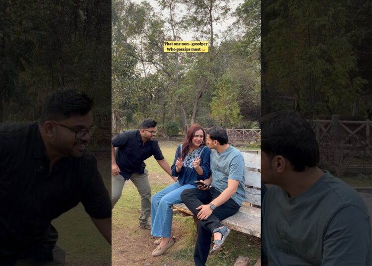 That one non-gossiper, Who gossips the most 😅🤪