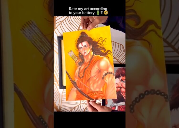 Jai shree Ram ❤️#art #shorts #drawing #viral #ram