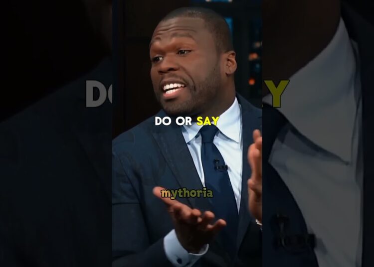 50cent questions Colbert’s marriage #50cent #celebrity #interview #hiphop