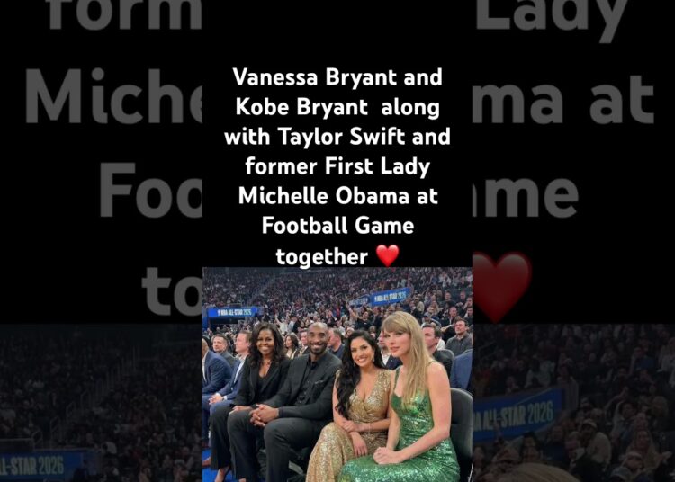 Vanessa, Kobe, Swift, Obama Unite ❤#VanessaBryant #KobeBryant #TaylorSwift #MichelleObama #Celebrity