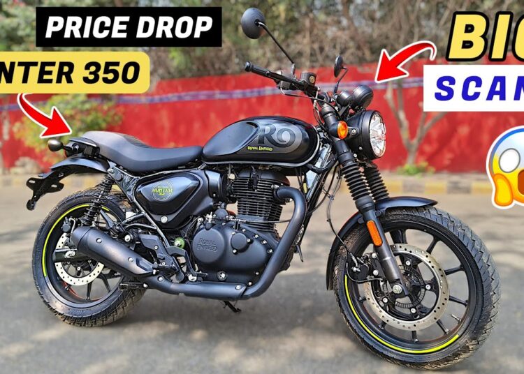 New Royal Enfield Hunter 350 Price Drop 2026 Model Full Detail Review | Hunter 350 Top Speed, Mileag