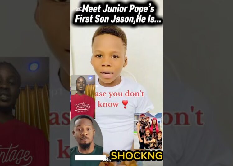 Meet Junior Pope’s First Son Jason,He Is… #actor #family #celebrity #short