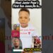 Meet Junior Pope’s First Son Jason,He Is… #actor #family #celebrity #short