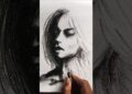 Young Female art #block #artist #easydrawing #viral #short #howto #painting #tutorial #ytshorts