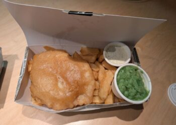 The Parkgate Fish & Chip van serves delicious fish dinners