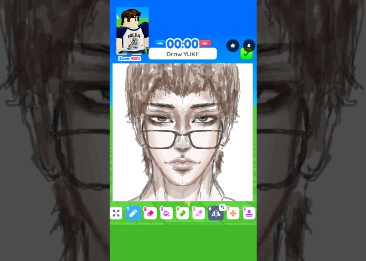 Draw me on ROBLOX✨♥️(pt.155) #roblox #robloxdrawing​#artist