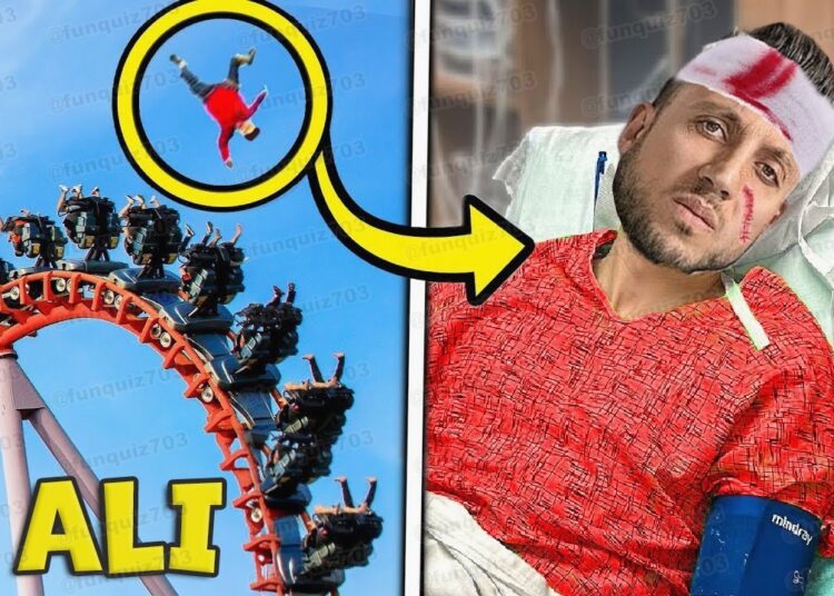 Ali fell off the roller coaster, then..(The Royalty Family)