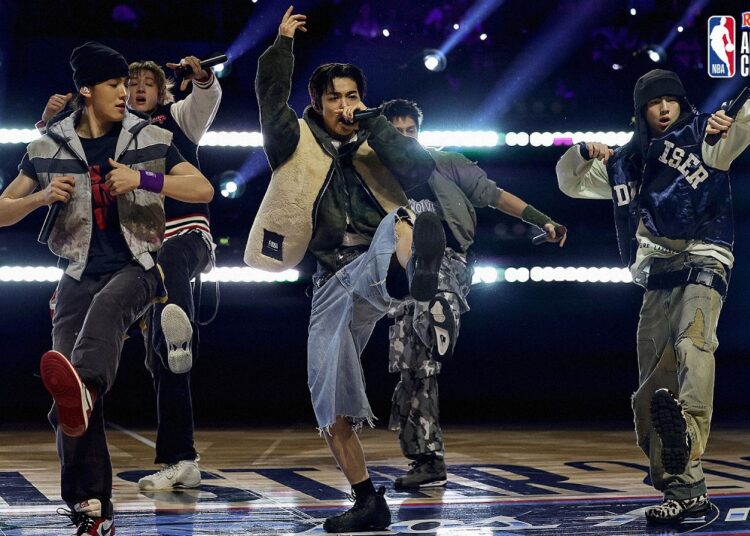 CORTIS 2026 Ruffles All-Star Celebrity Game Halftime Performance