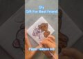 Diy Paper Texture Art 🤩 | Aesthetic Room Decor 🤯 Best Gift Idea 💡#viral #shorts #easy #texture #art