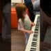 ADLEY PLAYS a MAGiCAL PiANO!! adley pretends to play a new song that sounds a little familiar 🤔 🎹📱
