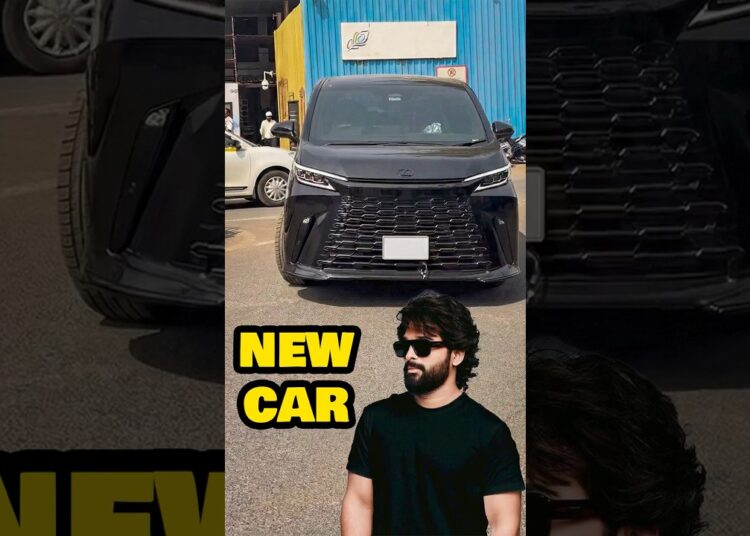 Allu Arjun Buy New Car #alluarjun #celebrity #shorts