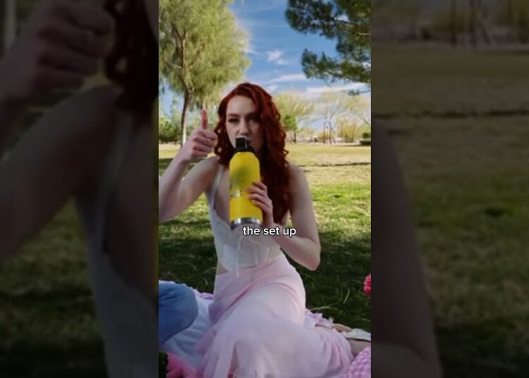 The shot vs the set up for a music video